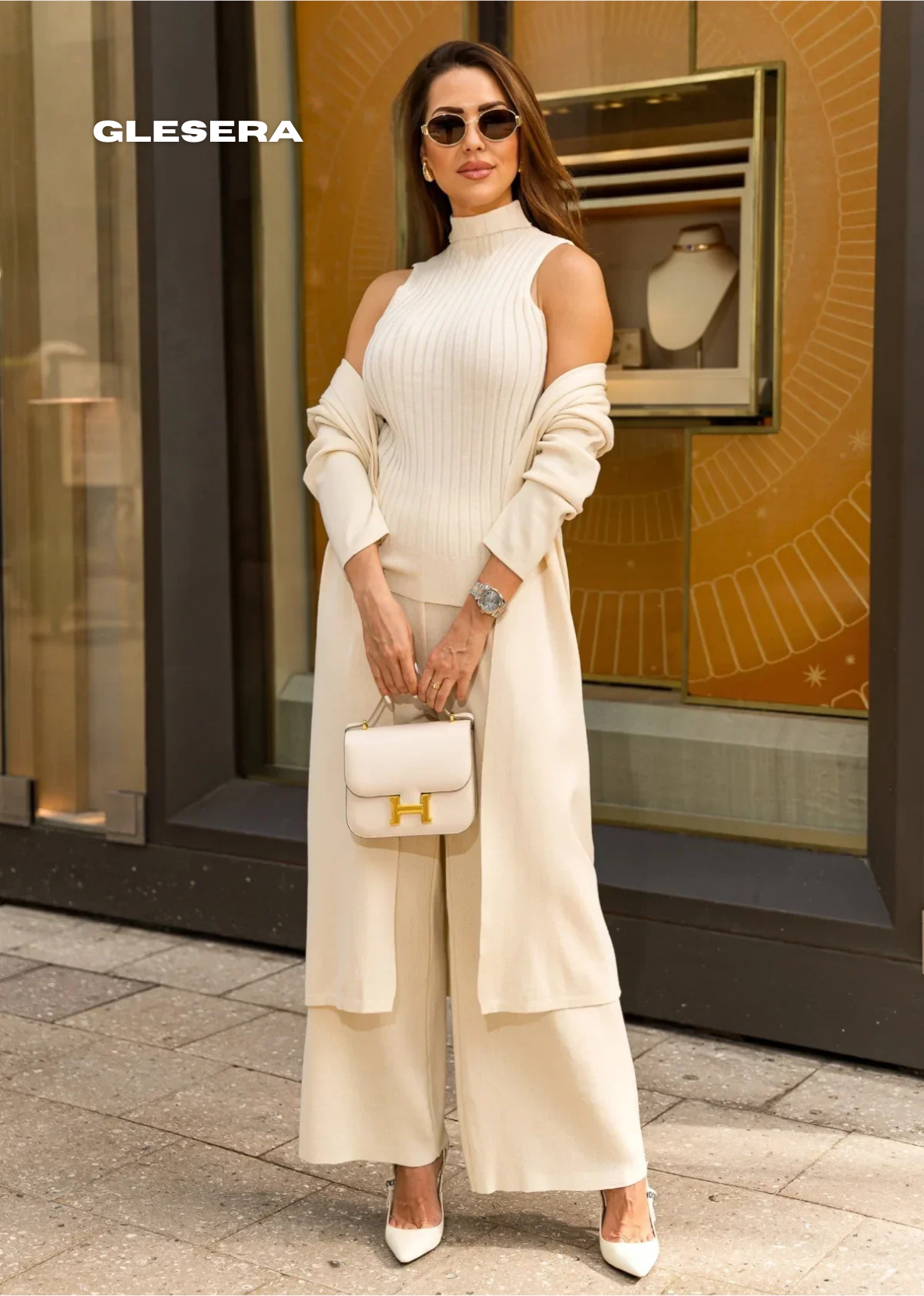 Ensemble Eirini Knit 3 pièces – GLESERA