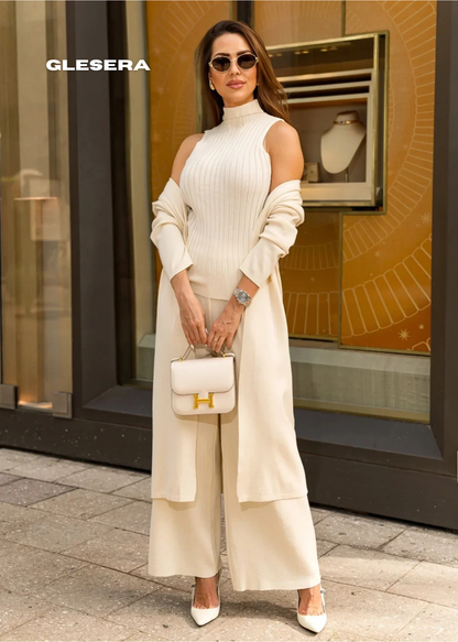 Ensemble Eirini Knit 3 pièces – GLESERA