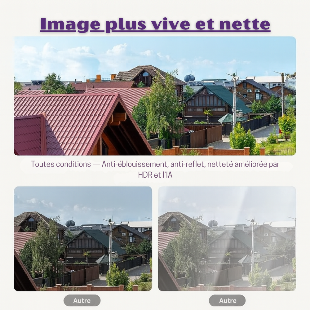 CamDiscrète Glesera pour fenêtre