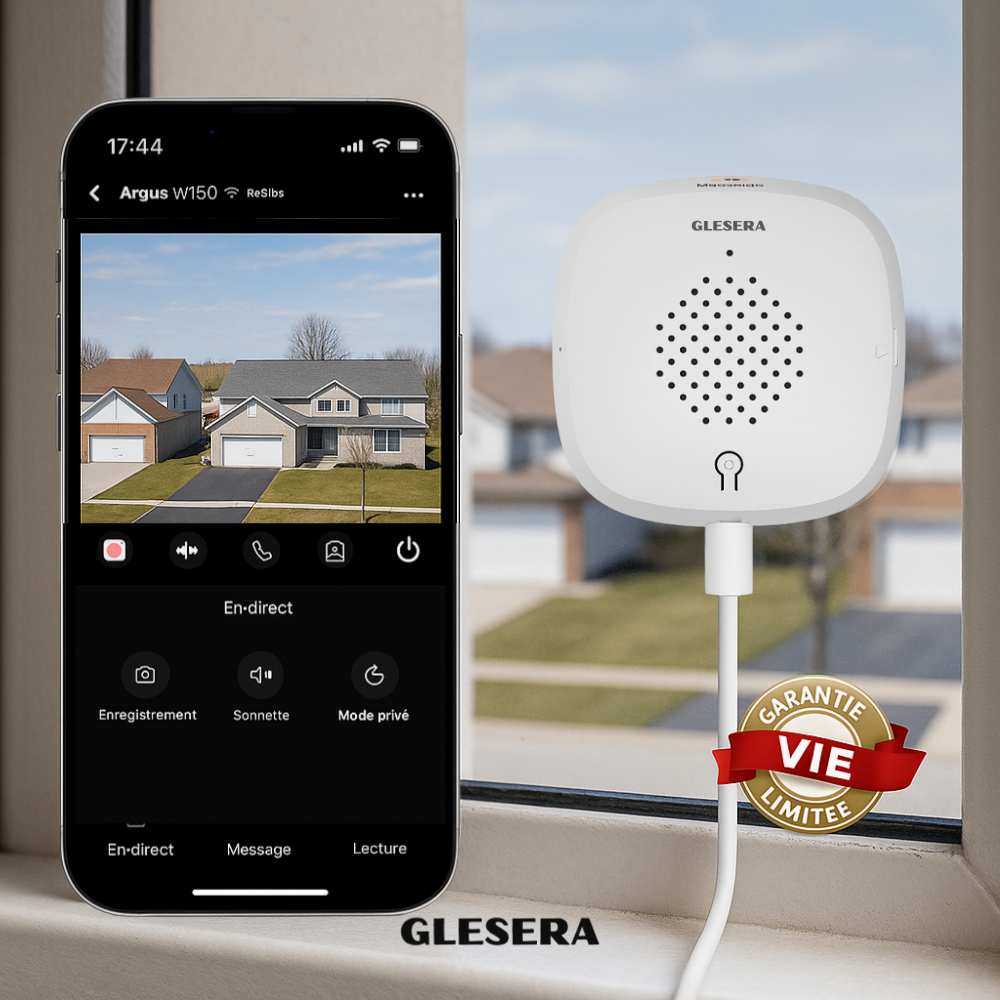 CamDiscrète Glesera pour fenêtre